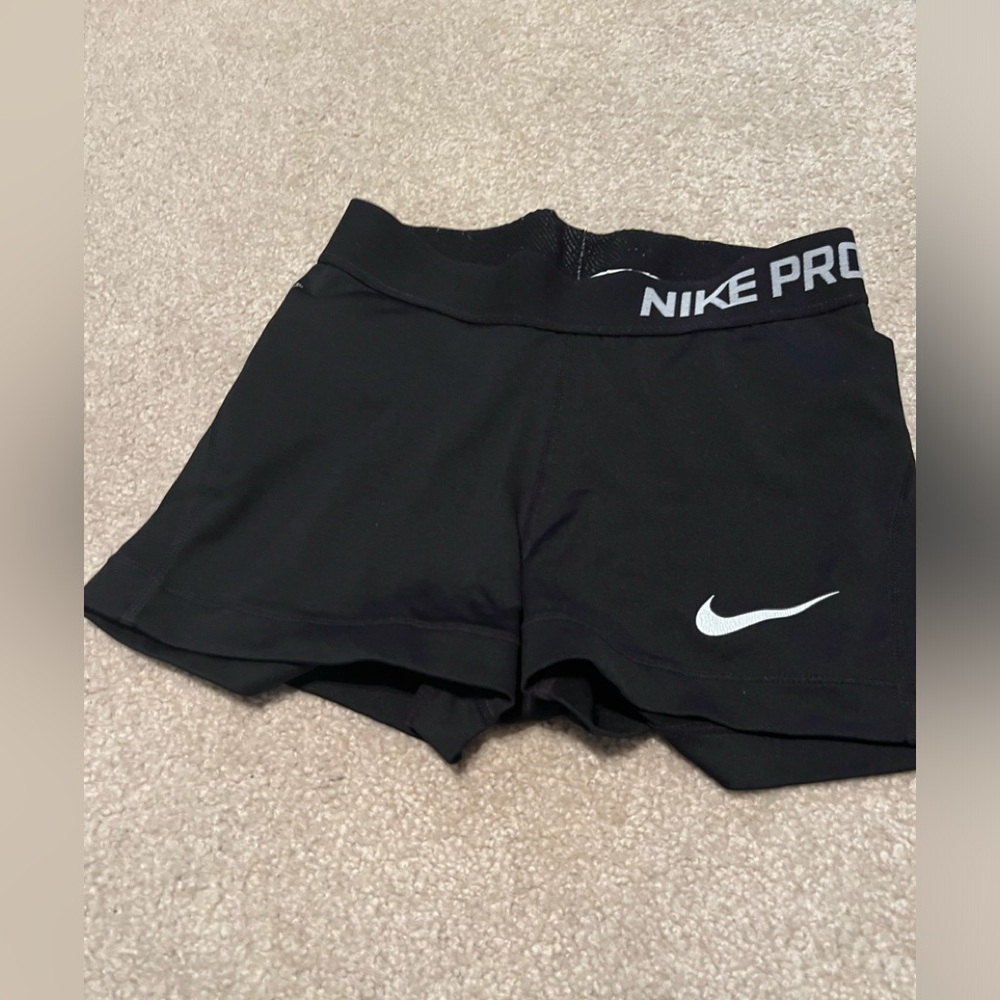 Nike Pro Black Athletic Shorts